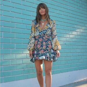 Hemant & Nandita Della Mini Dress size medium